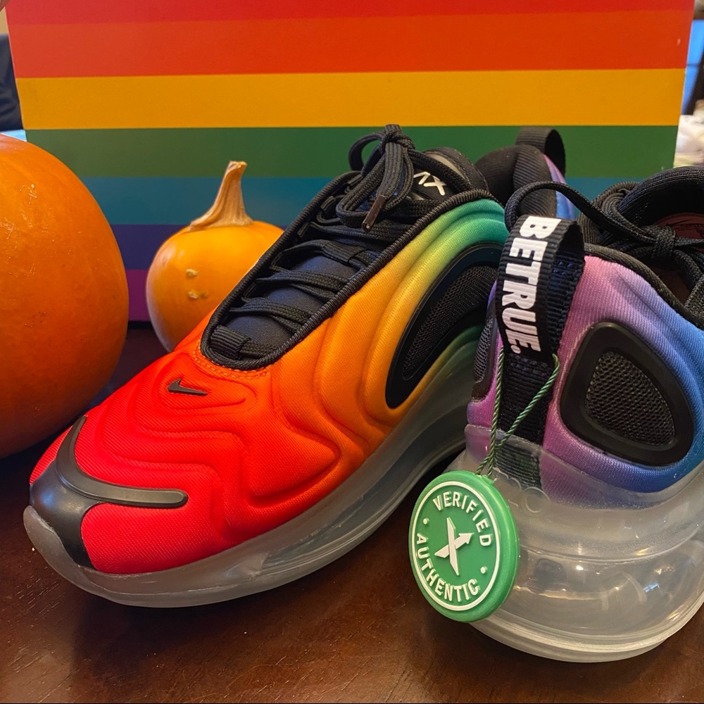 Nike Air Max 720 ‘Be True’ rainbow AirMax Sneakers